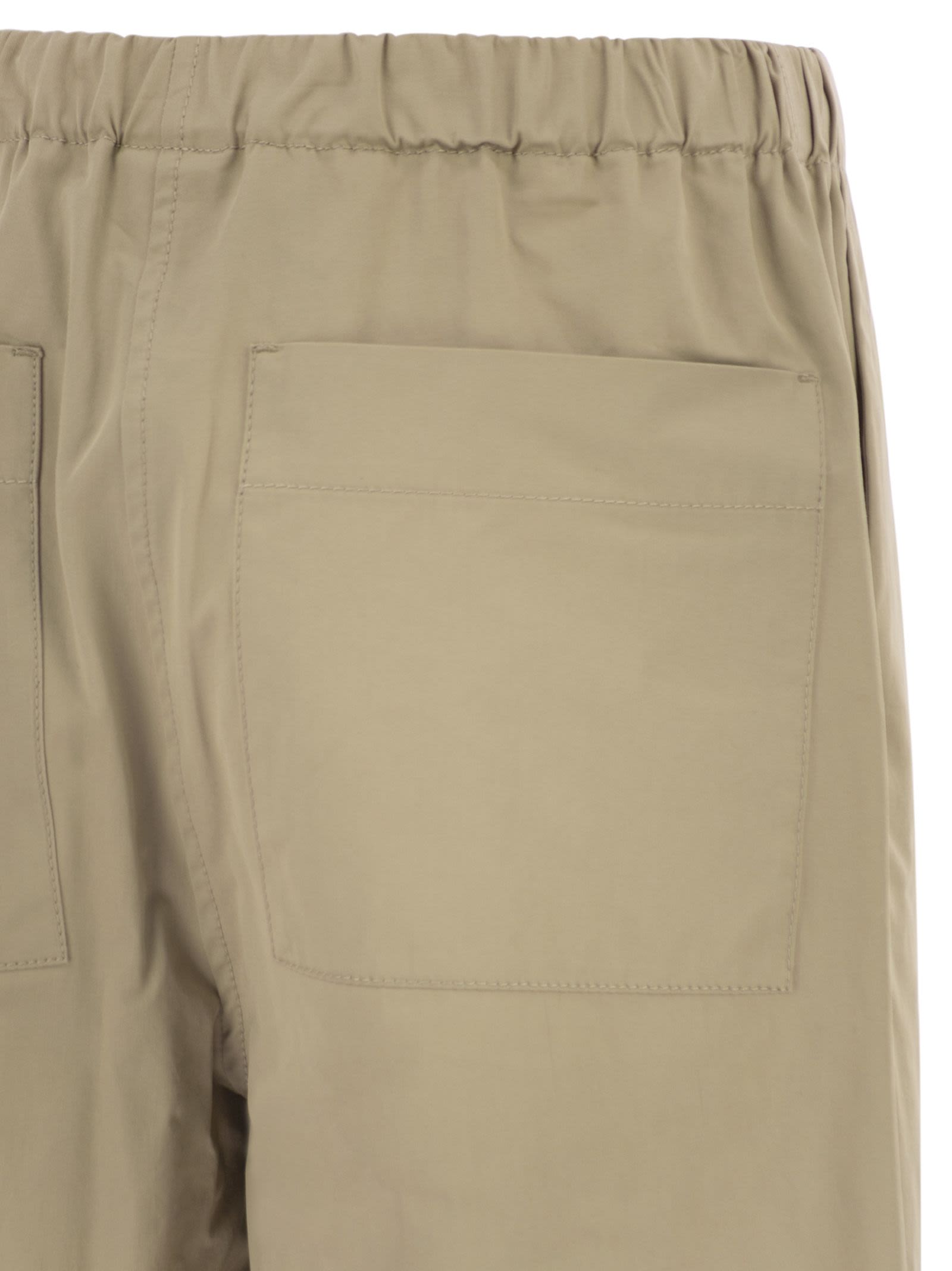 Weekend Maxmara Wkdlibero - Pure Cotton Wide-Leg Trousers