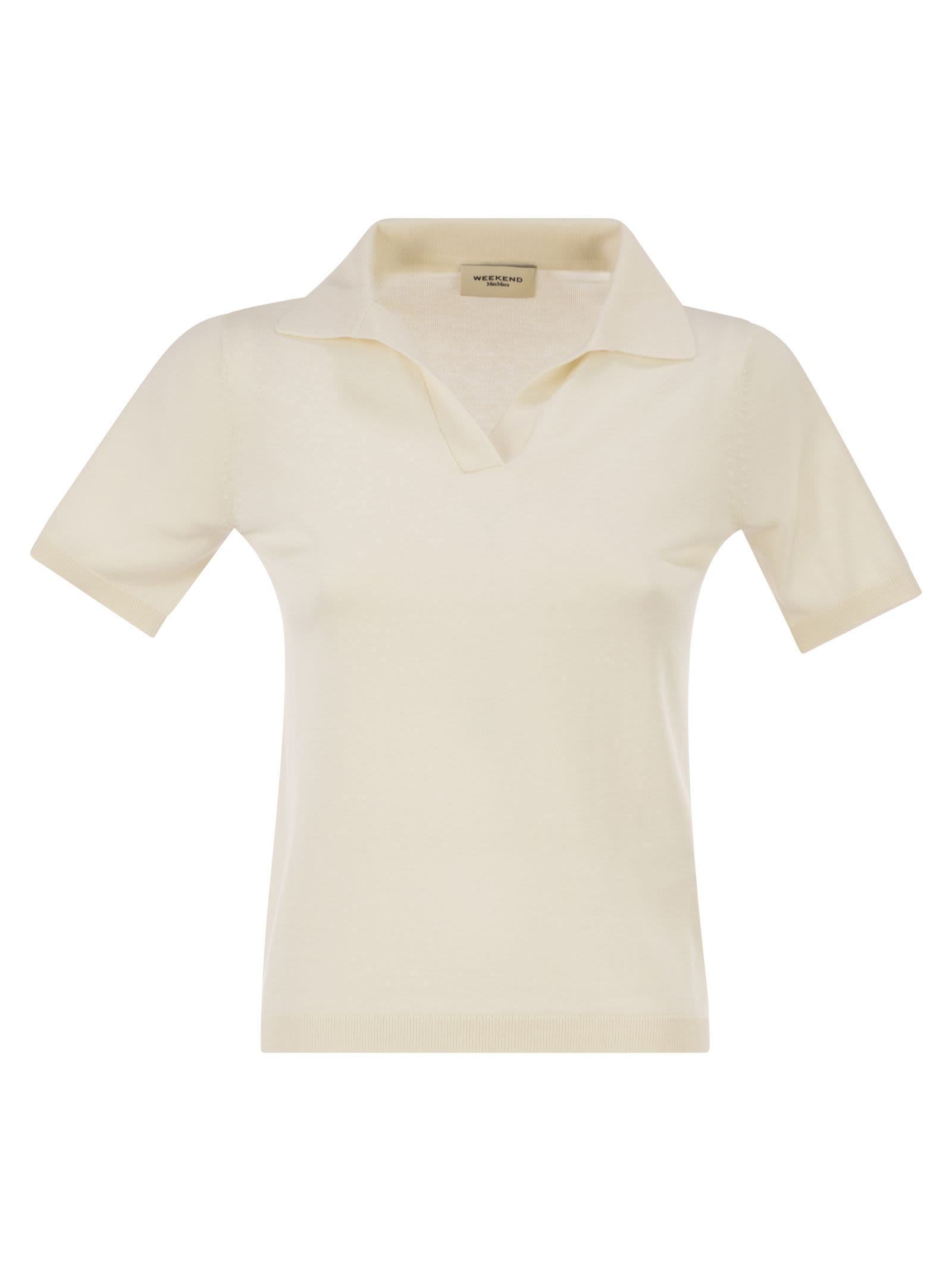 Weekend Maxmara Wkdroncolo - Polo Shirt In Silk And Cotton Yarn