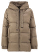 Maxmara The Cube Seia - Drip-Proof Canvas Down Jacket