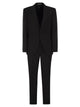 Boss Regular Fit Suit In Wool And Elastane Blend