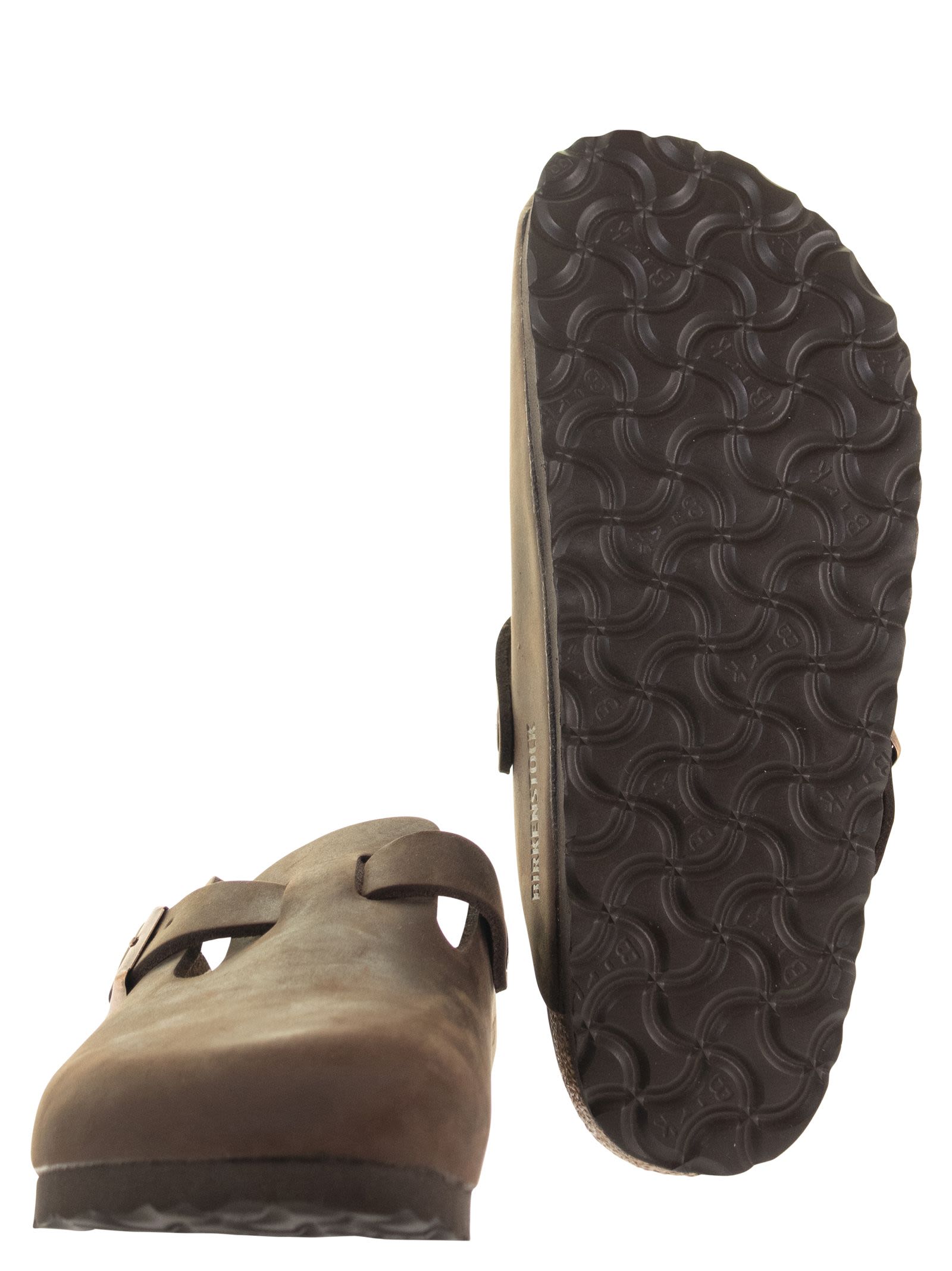 Birkenstock Boston - Oiled Leather Sabot