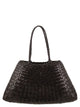 Dragon Santa Croce Big - Woven Leather Bag