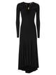 Elisabetta Franchi Crêpe Jersey Dress With Jewel Detail