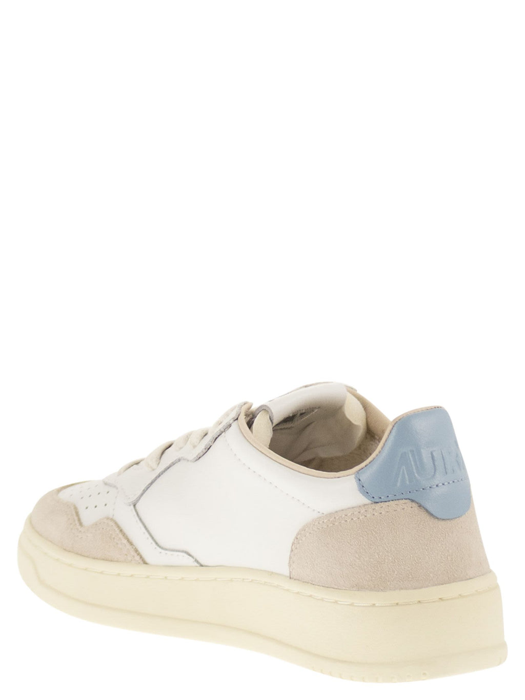 Autry Medalist Low - Leather And Suede Trainers