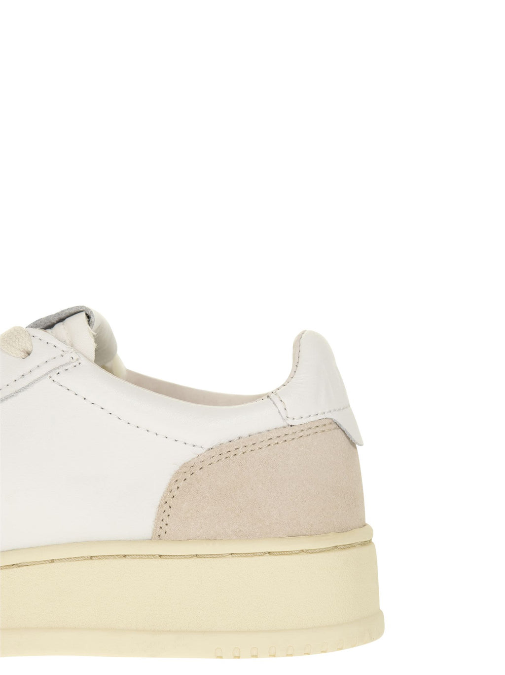 Autry Medalist Low - Leather And Suede Sneakers