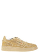 Autry Medalist Low - Suede Trainers With Rhinestones