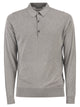 John Smedley Bradwell - Cotton Long-Sleeved Polo Shirt