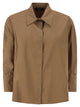 Fabiana Filippi Cropped Poplin Shirt With Detail On The Back