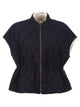 Fabiana Filippi Quilted Virgin Wool, Silk And Cashmere Gilet With Sequins