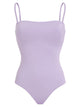 Vilebrequin Minimalist Solid Colour Swimsuit With Thin Straps