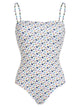 Vilebrequin Turtle Print One-Piece Swimsuit With Thin Straps