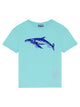 Vilebrequin Organic Cotton T-Shirt With Whale Print