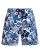 Vilebrequin Boys’ Recycled Polyamide Swim Shorts With Tropical Print
