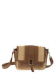 Hogan Trendy Flap Bag In Raffia And Leather