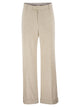 Brunello Cucinelli Virgin Wool And Cashmere Tailored Trousers With Turn-Up Hem