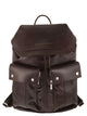 Brunello Cucinelli Leather Backpack With Utility Pockets