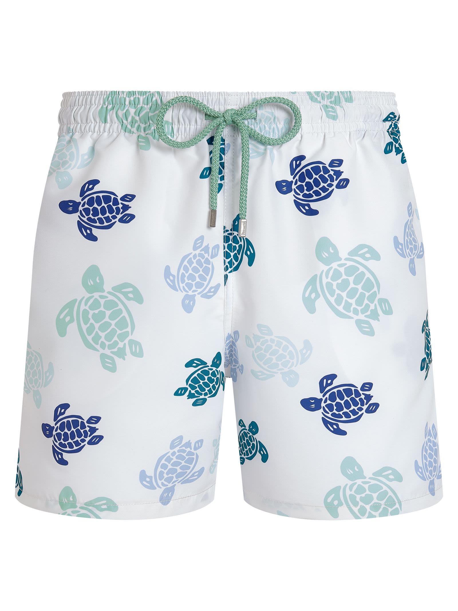 Vilebrequin Swim Shorts With Multicolour Turtle Print