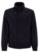 Fay Short Travel Bomber Jacket In Stretch Nylon