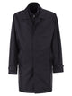 Fay Morning Coat In Water-Repellent Technical Poplin
