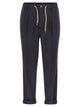 Herno Cashmere And Silk Trousers