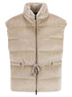Peserico Down And Viscose Velvet Waistcoat