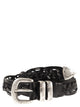 Alberto Luti Braided Leather Belt