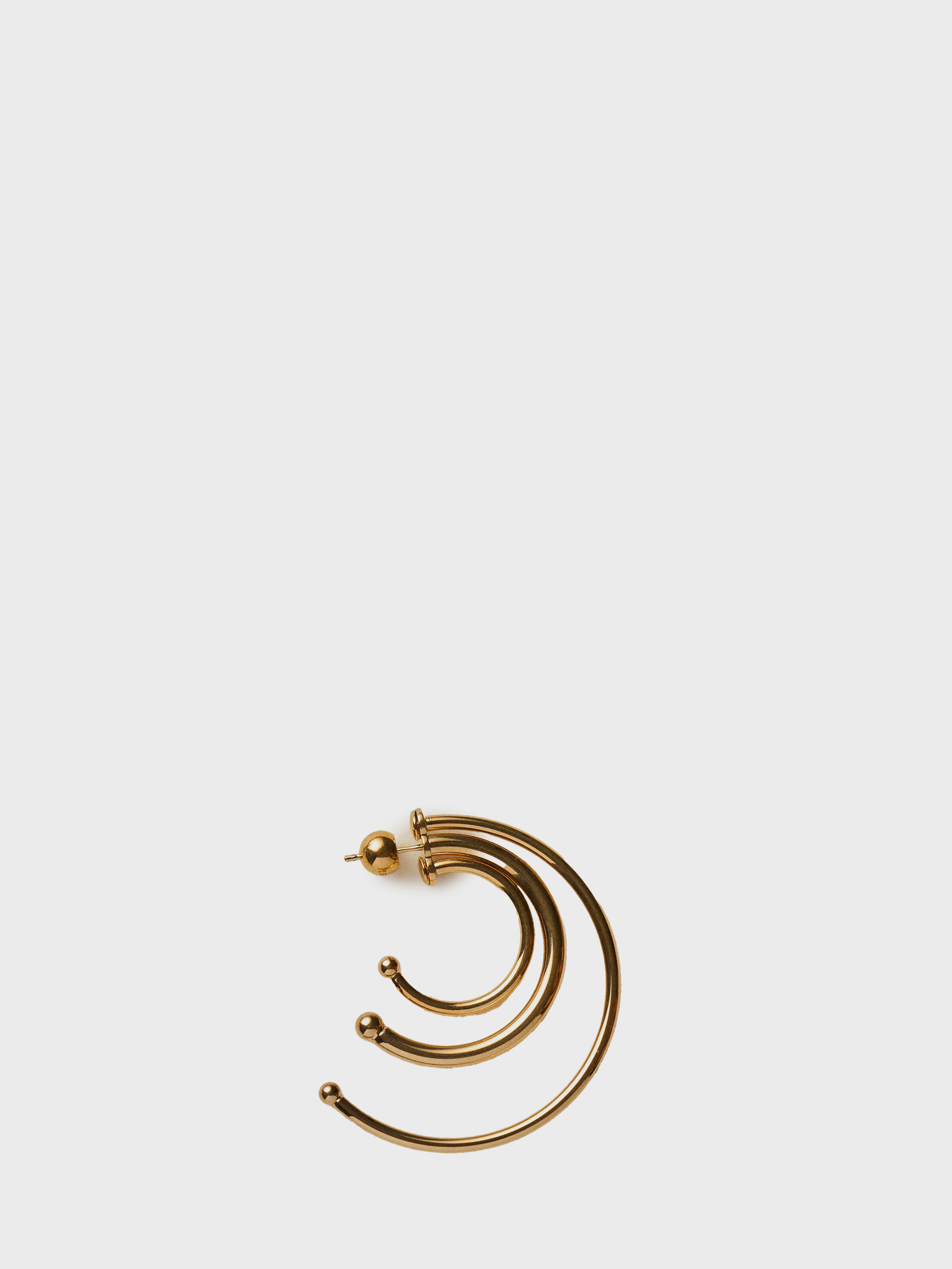 Panconesi Pierced Solar Hoops Earrings Small