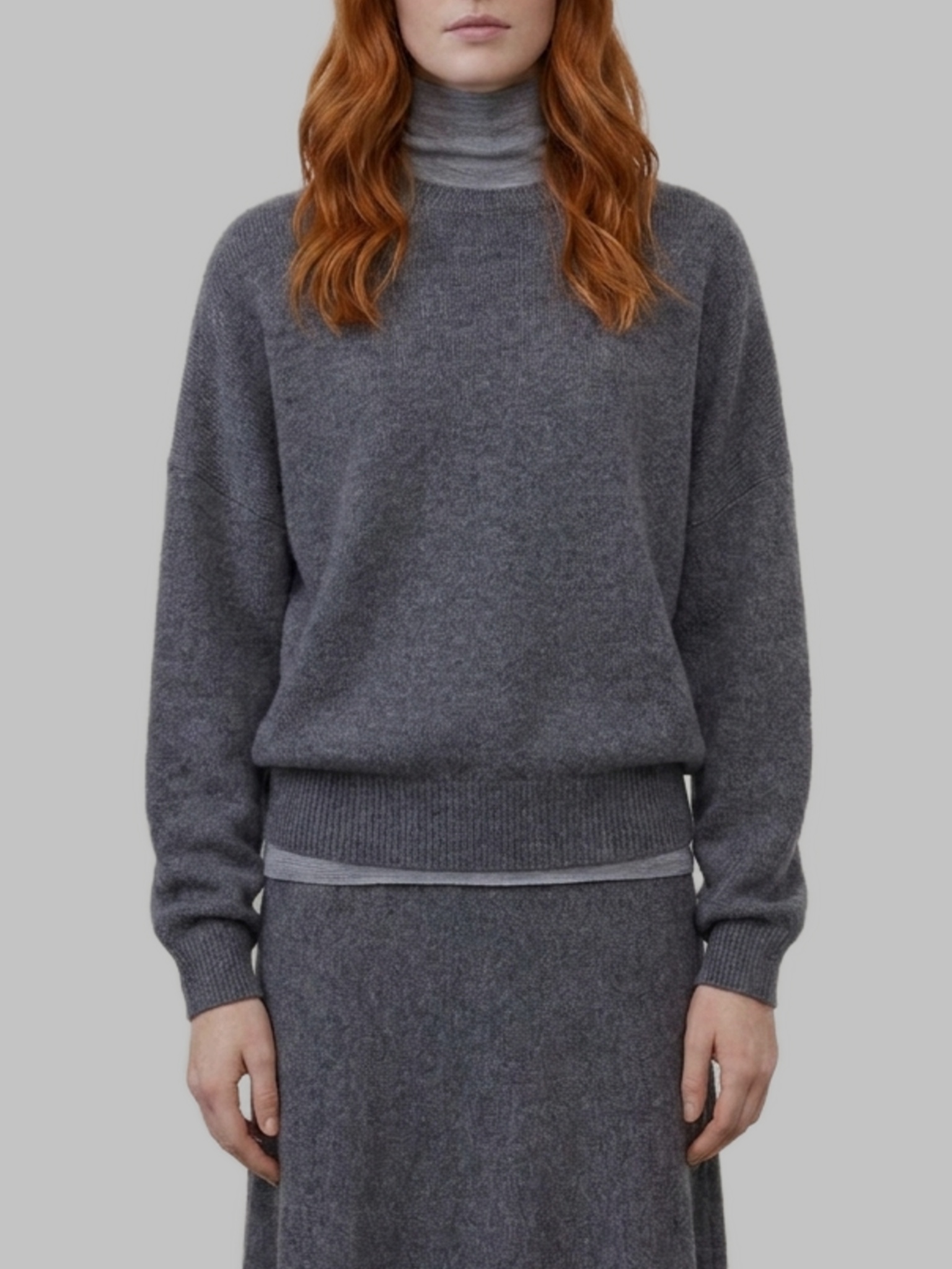 Lisa Yang Graphite Veira Sweater