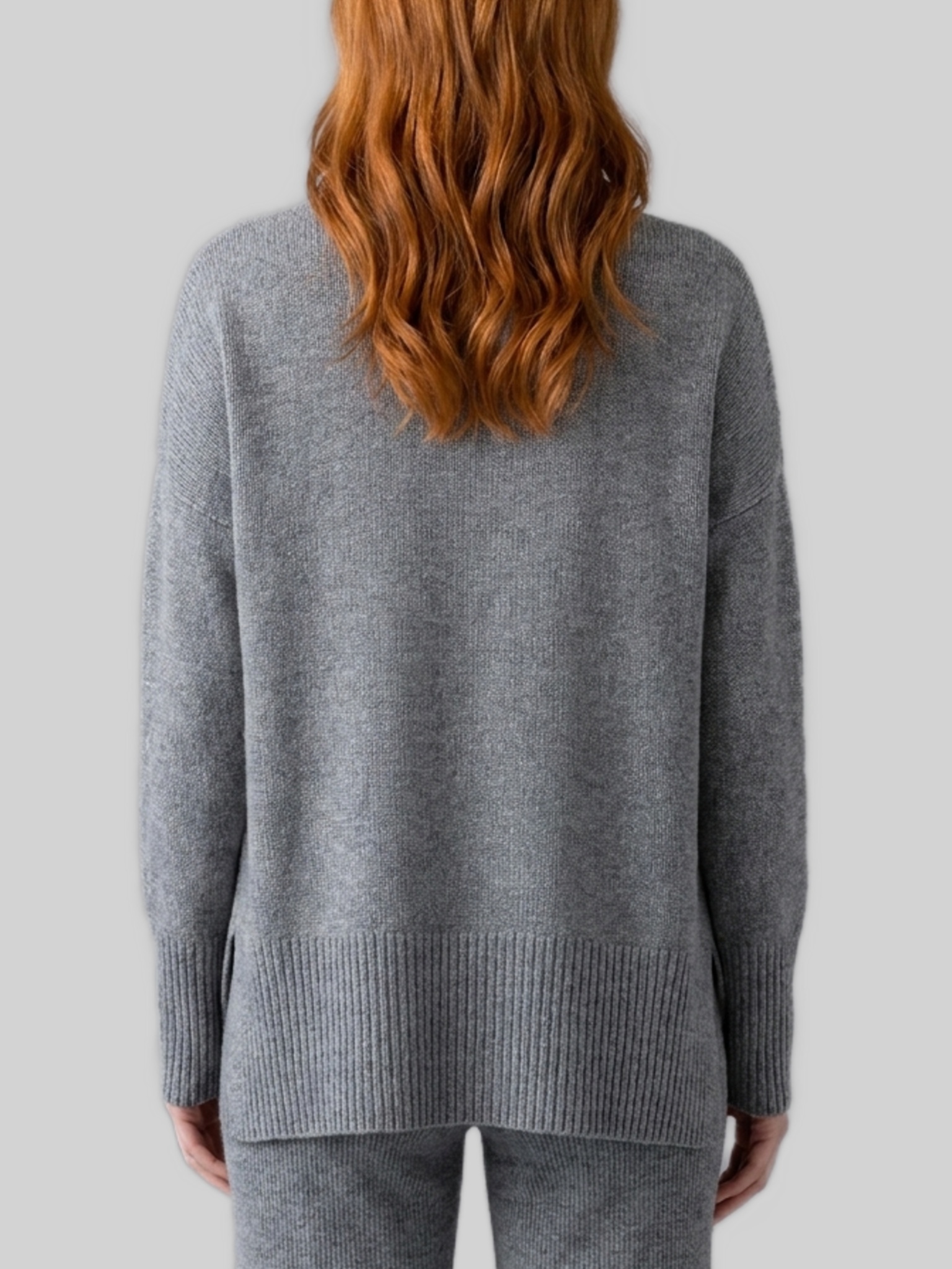 Lisa Yang Dove Grey Heidi Sweater