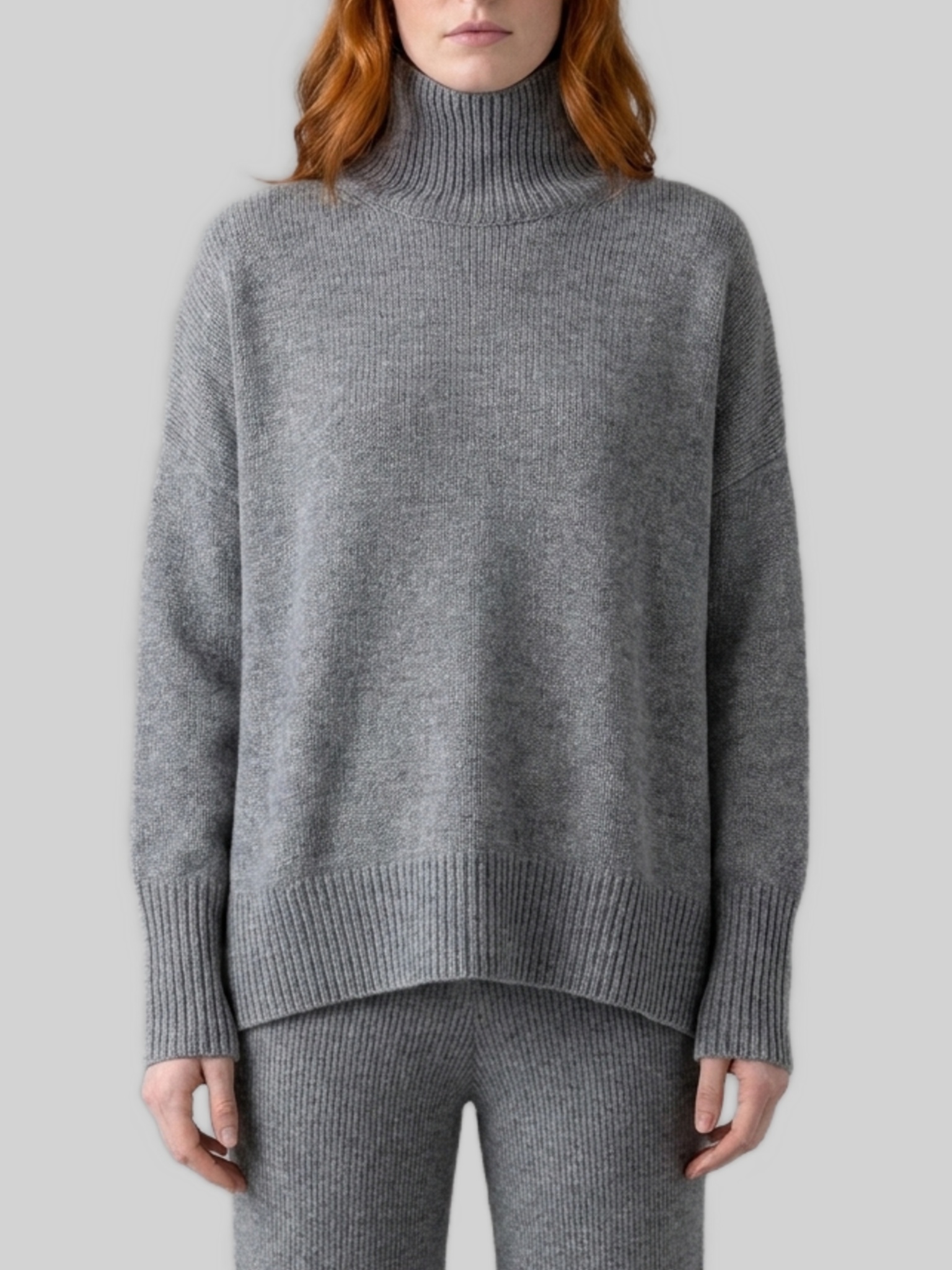 Lisa Yang Dove Grey Heidi Sweater