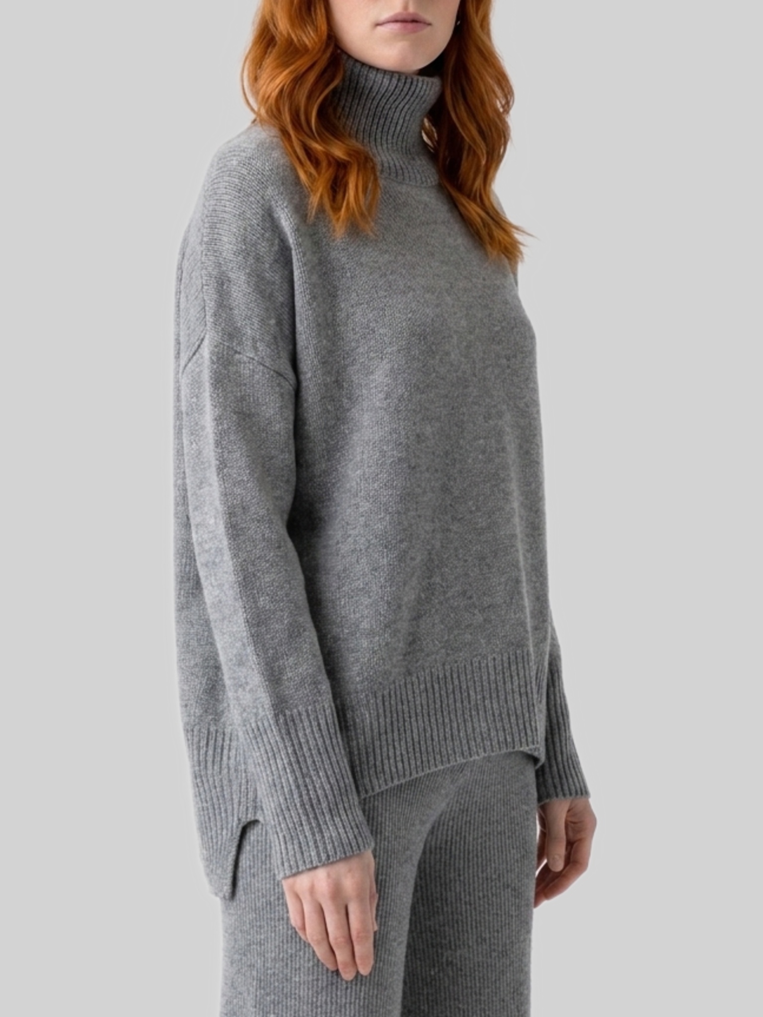 Lisa Yang Dove Grey Heidi Sweater