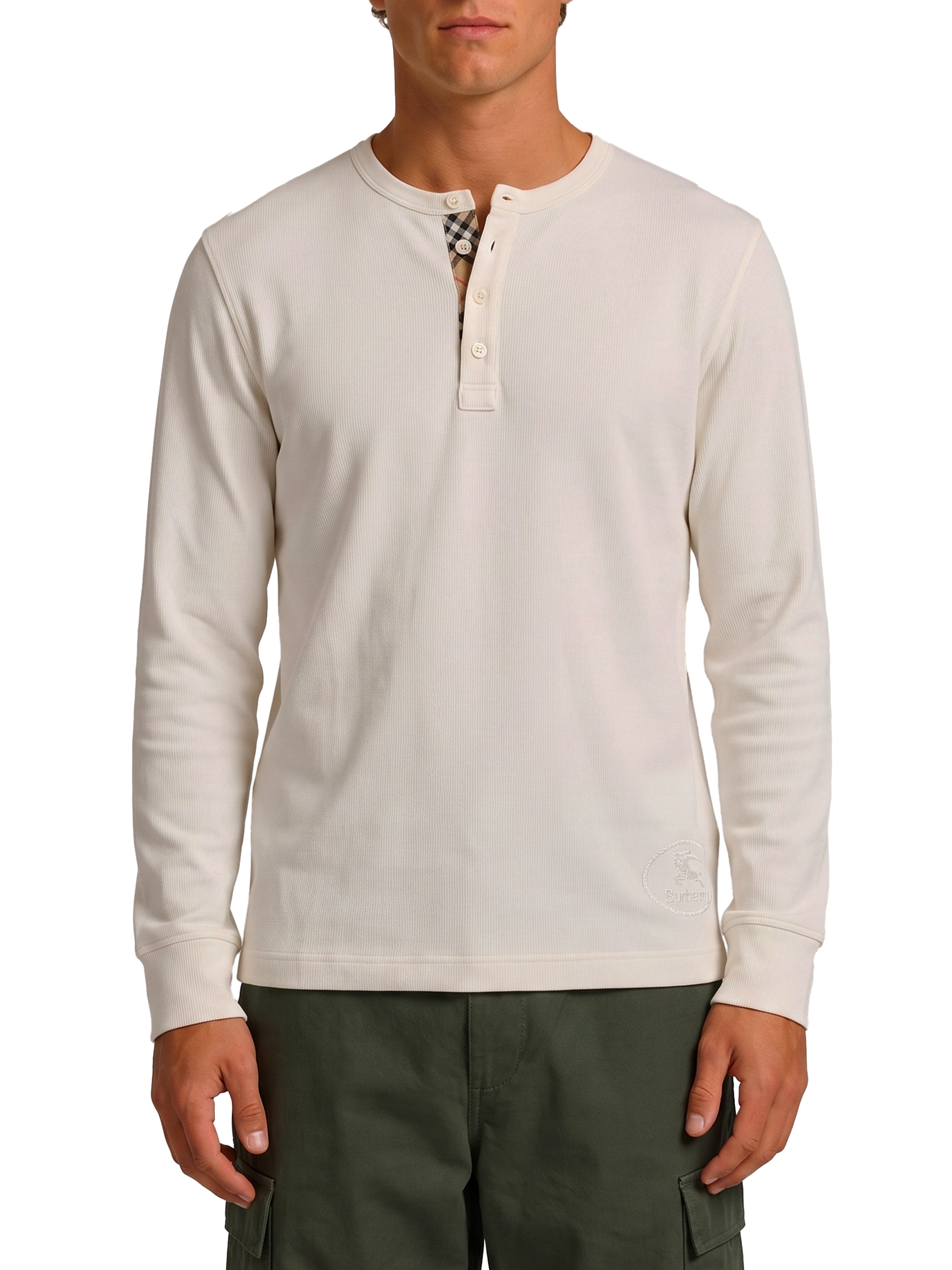 Burberry Long-Sleeved Cotton Sweater