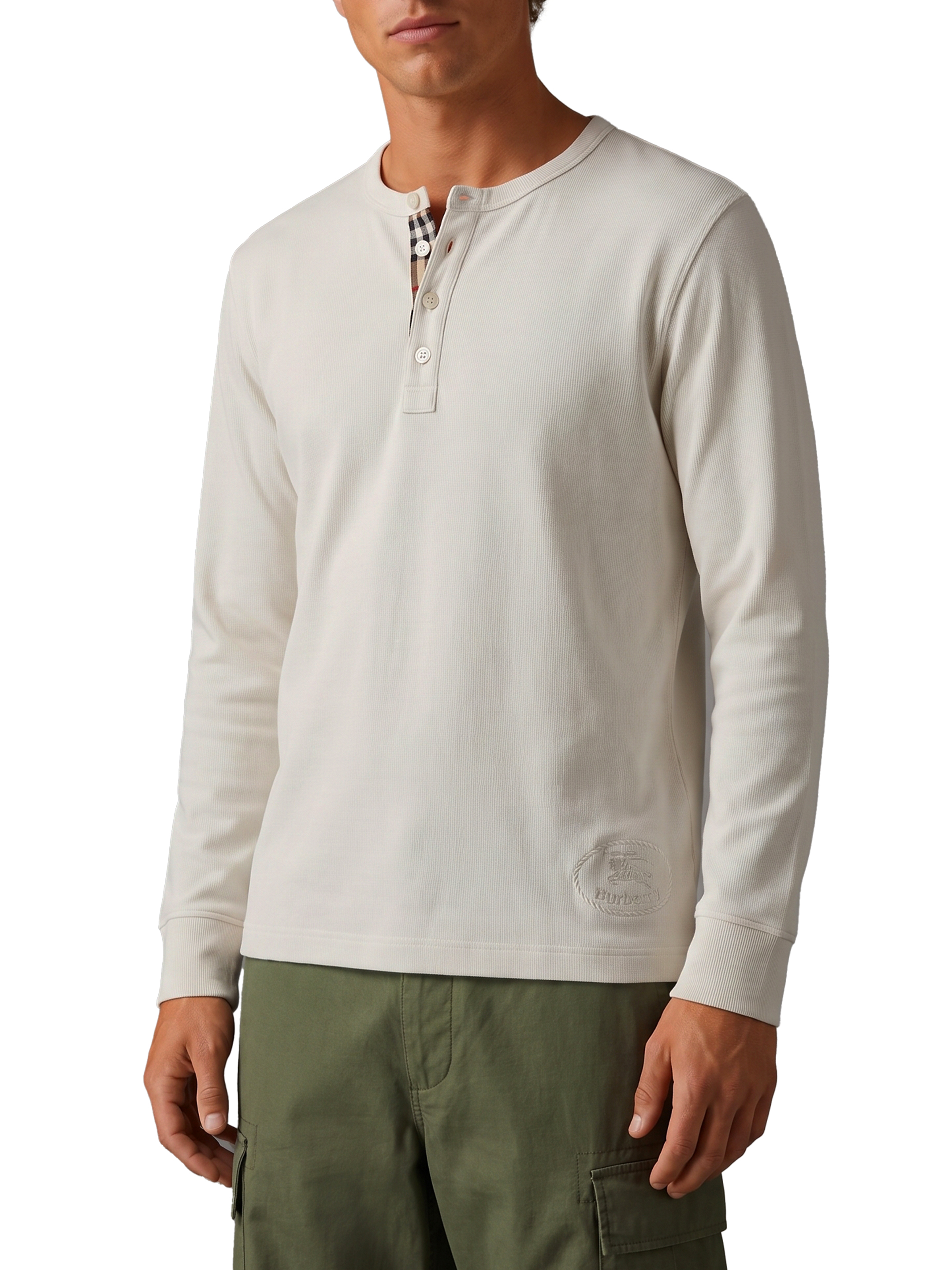 Burberry Long-Sleeved Cotton Sweater