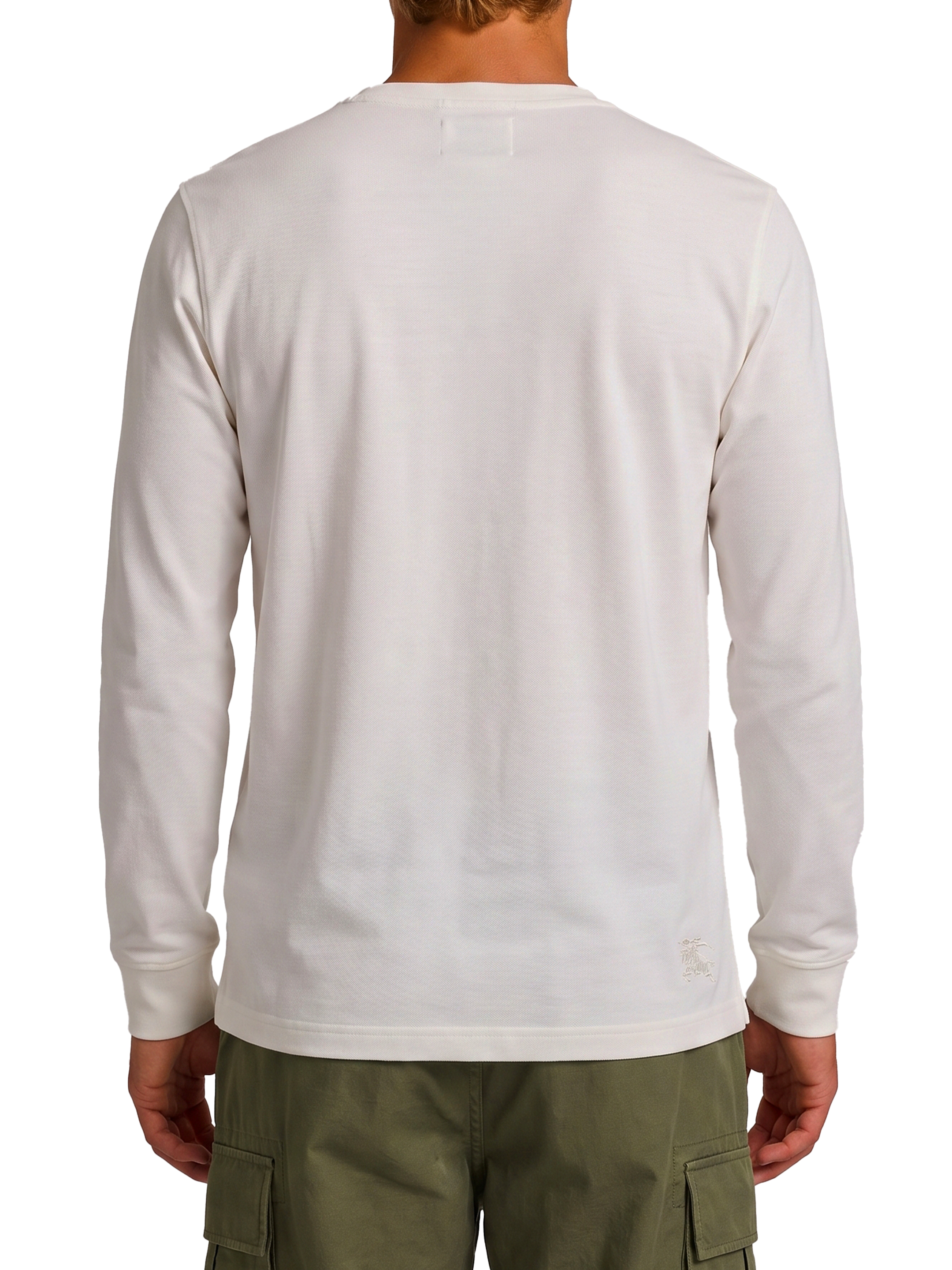 Burberry Long-Sleeved Cotton Sweater