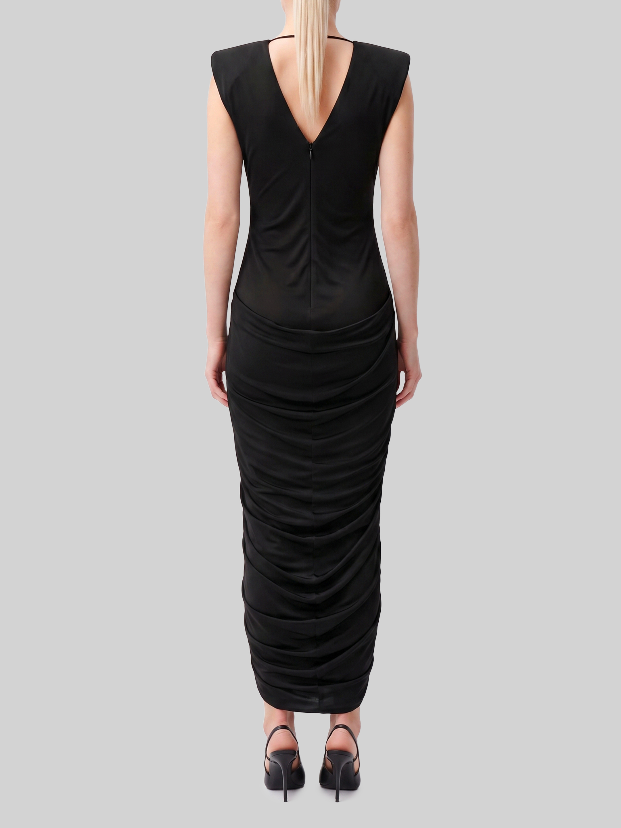 Versace Viscose Jersey Evening Dress
