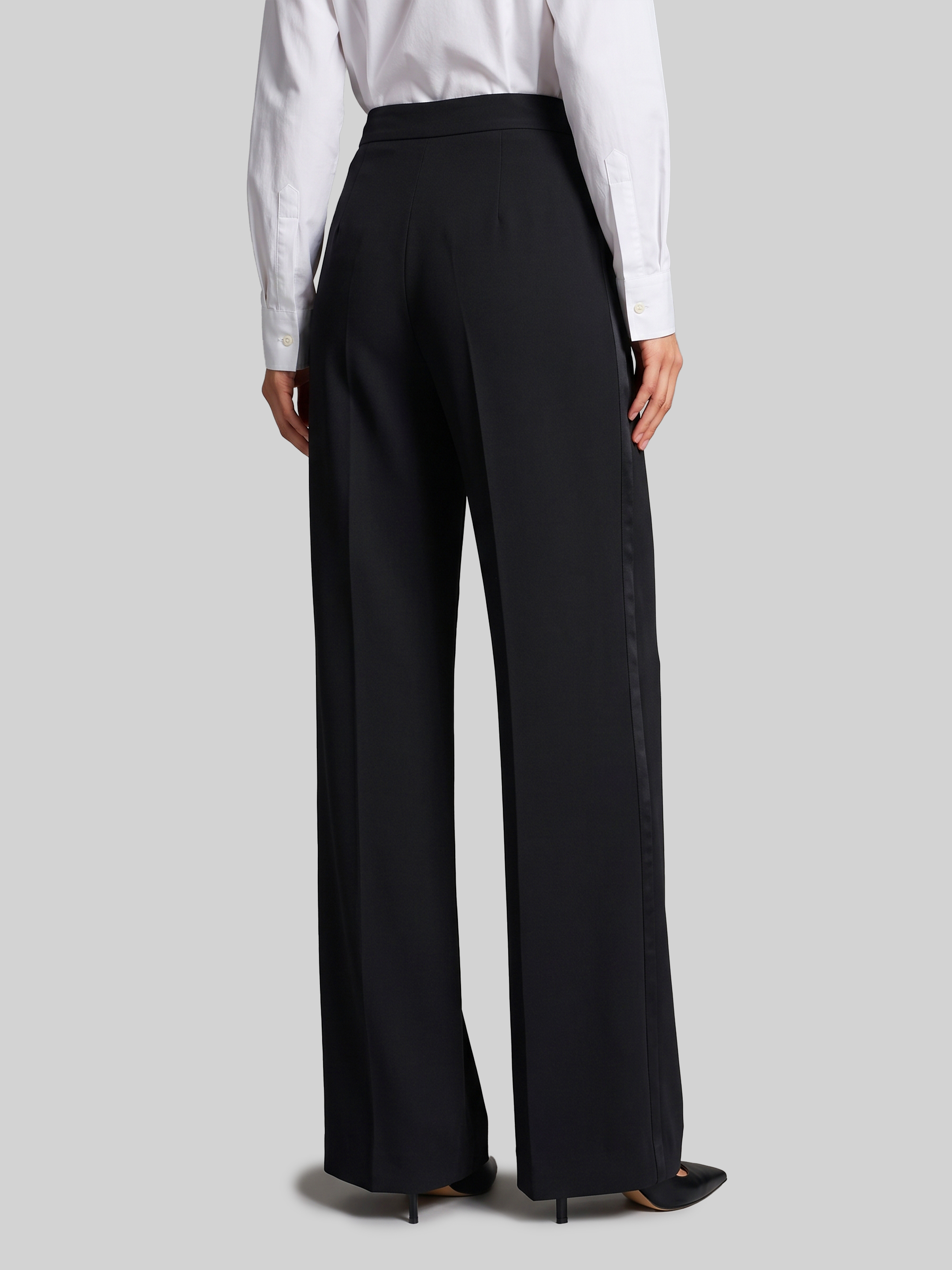 Sutton New York Black Smoking Trousers