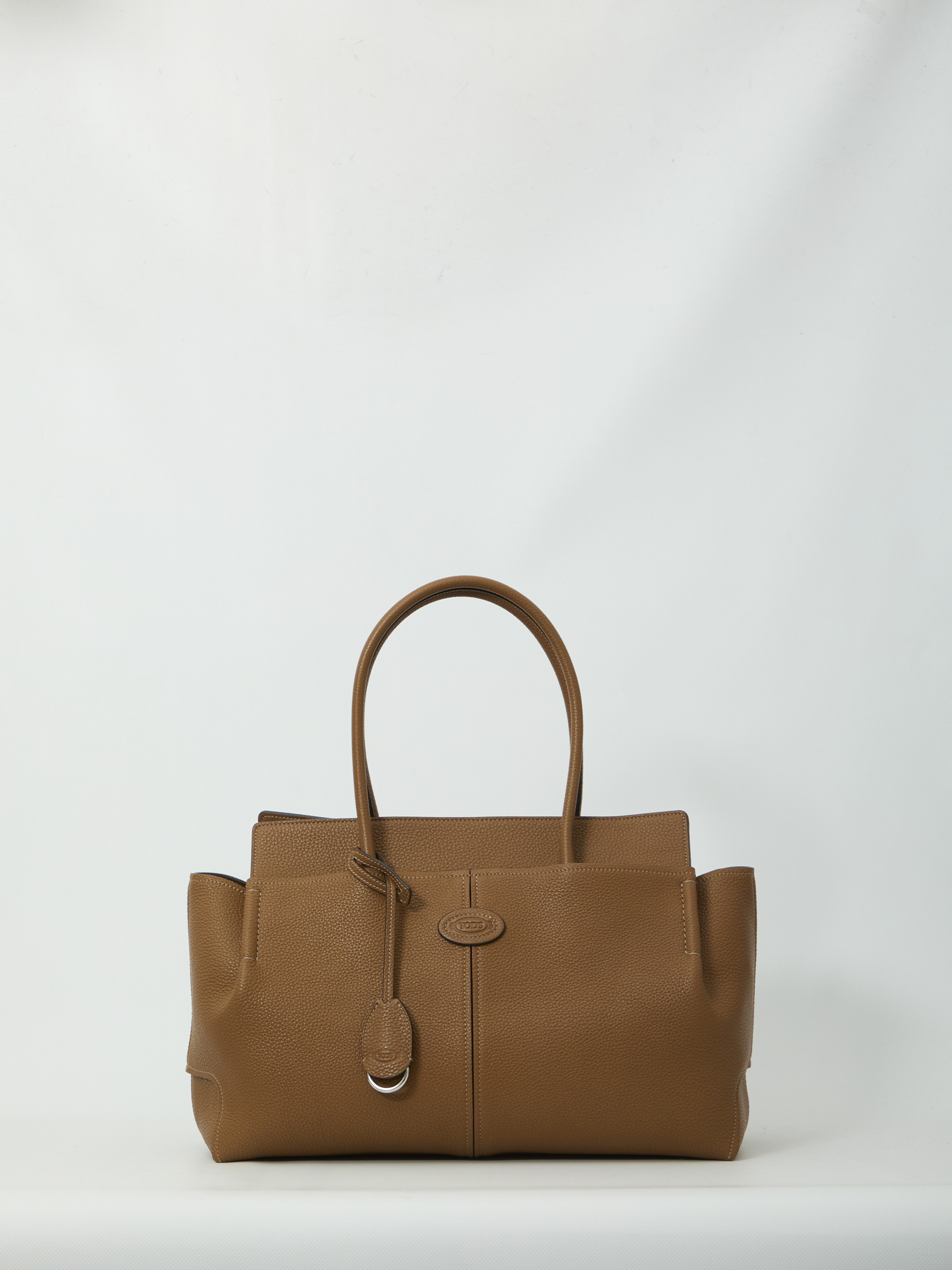 Tod's Hammered Leather Medium Tote Bag