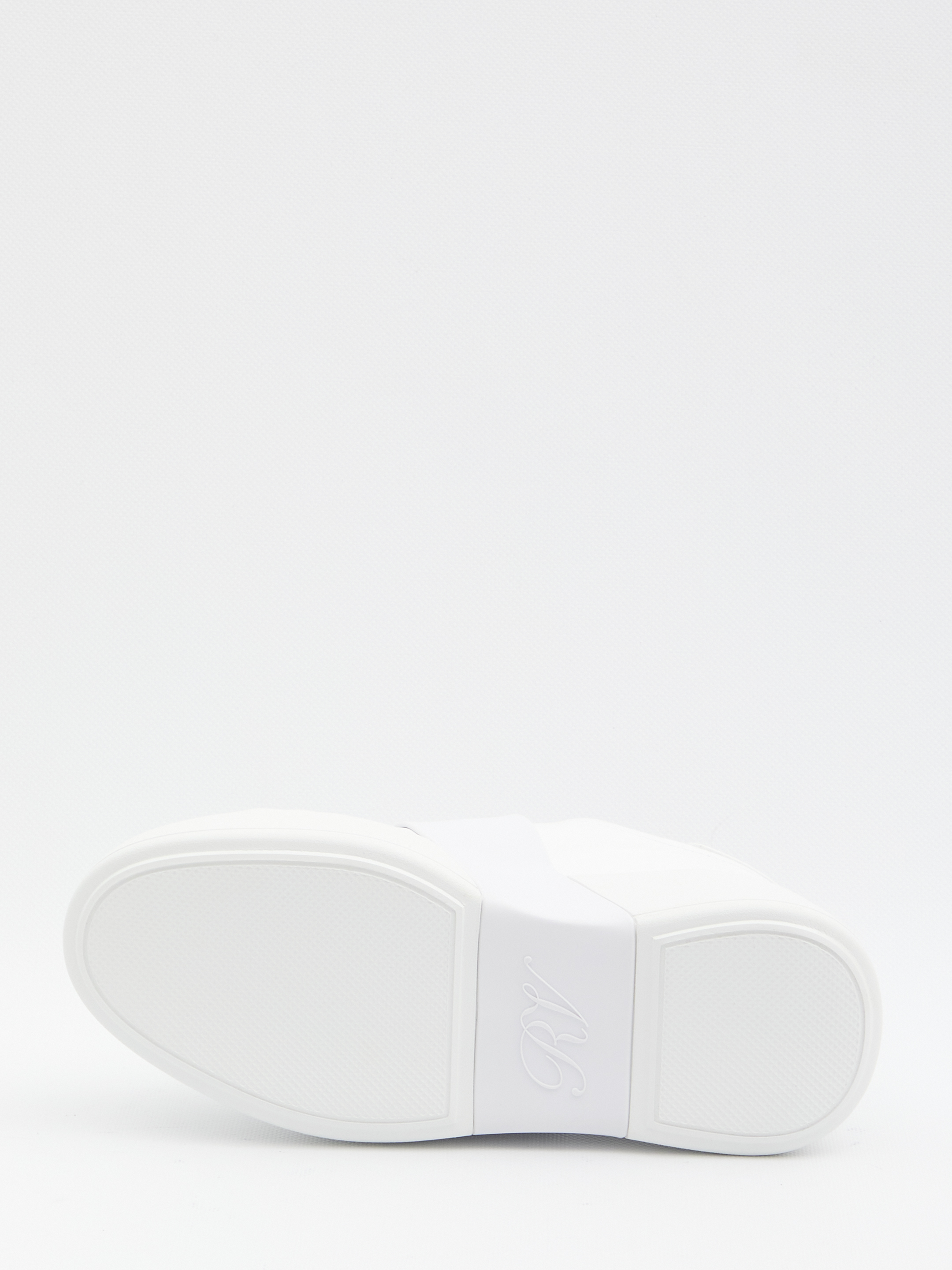 Roger Vivier Viv' Skate Sneakers In Leather