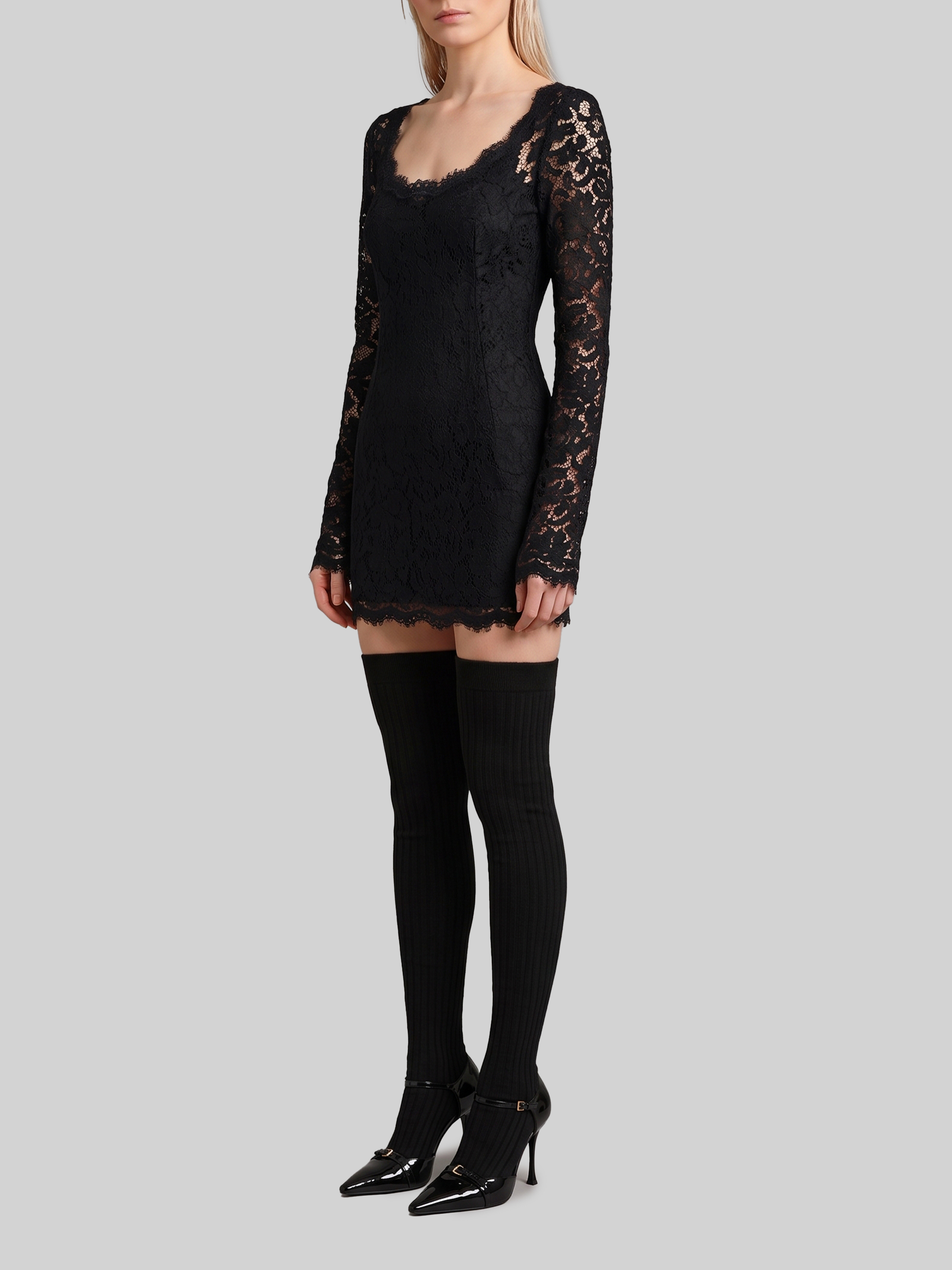 Dolce Gabbana Dolce&Gabbana Mini Dress In Cordonnet La