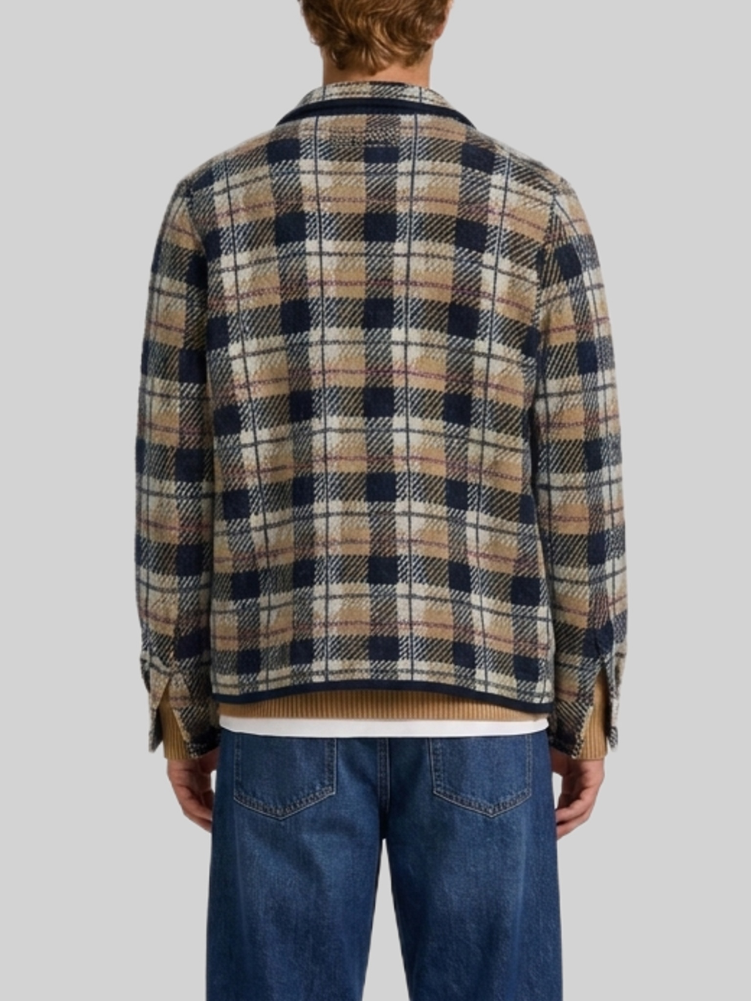 Guest In Residence Plaid Work Shirt
