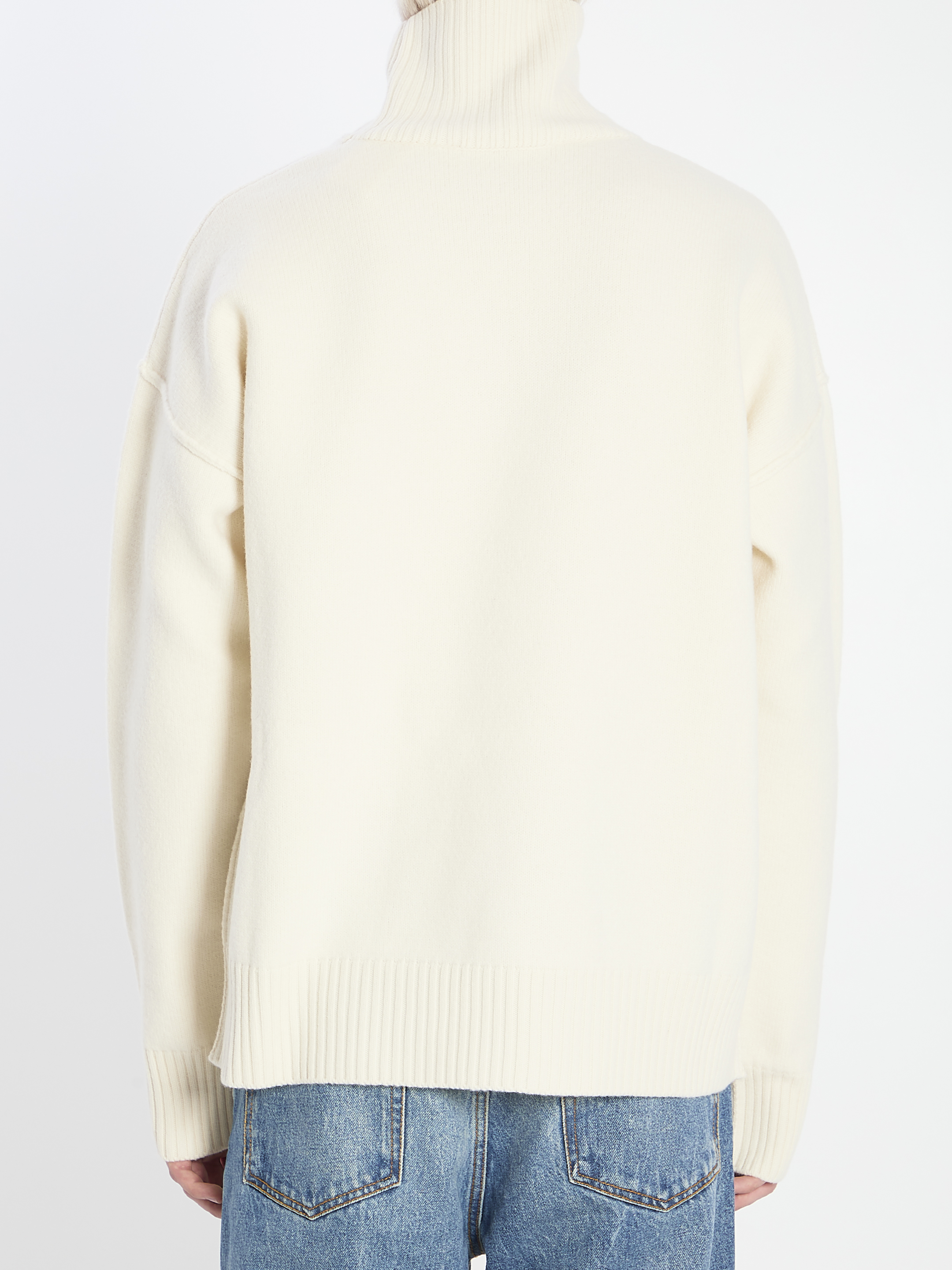 Ami paris Ami De Coeur Turtleneck Sweater