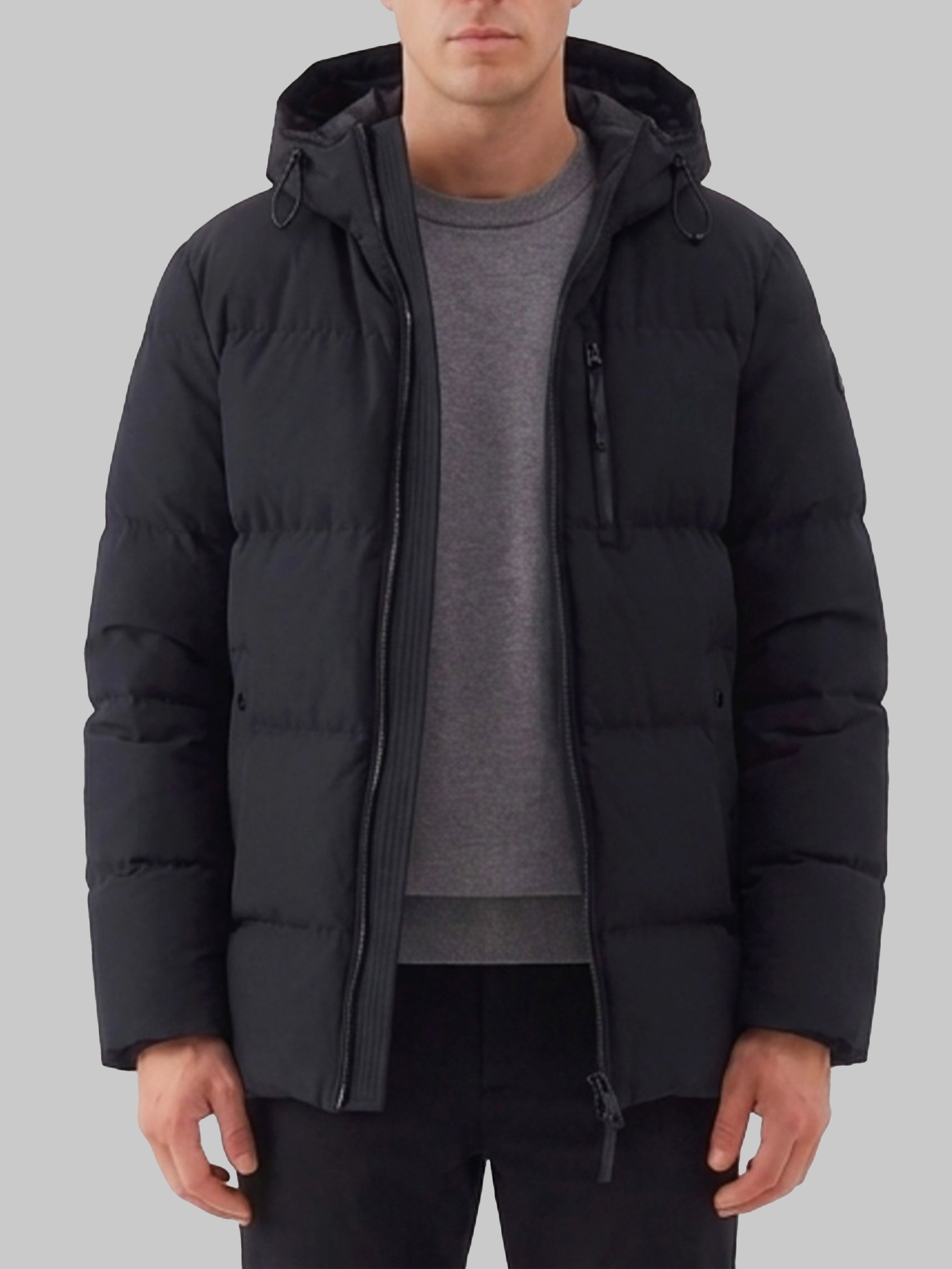 Moose Knuckles Soho 3Q Black Down Jacket