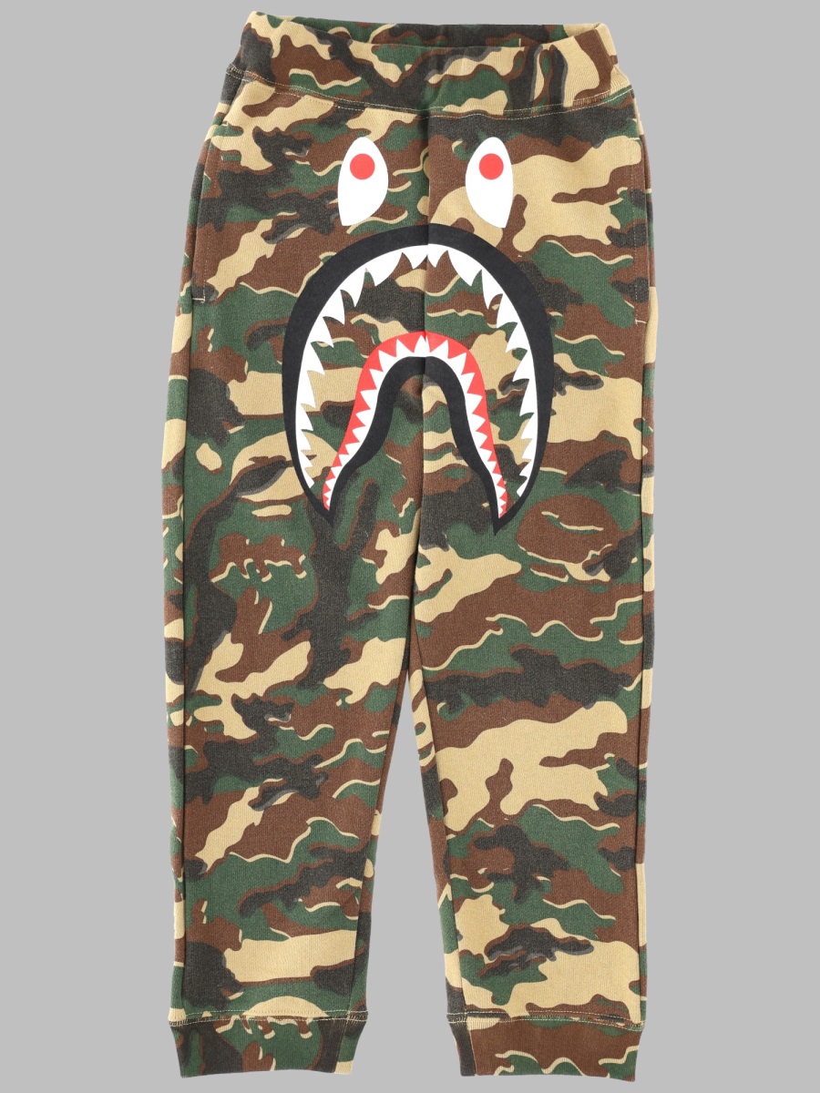 A Bathing APE Pantaloni Da Jogger Con Stampa Squalo
