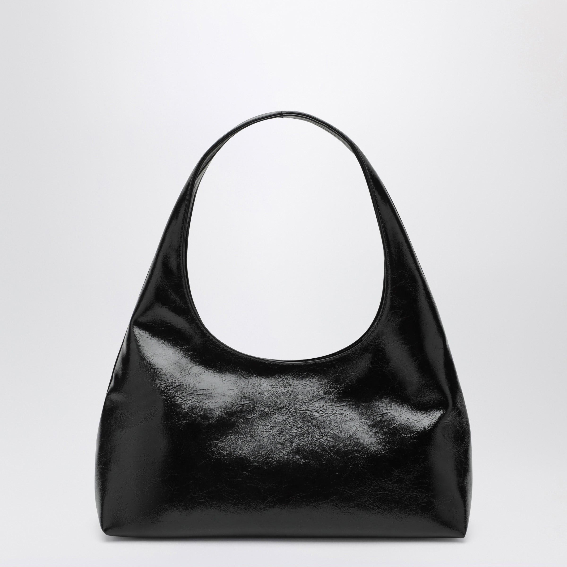 A.P.C. Black Baby Ninon Leather-Effect Shoulder