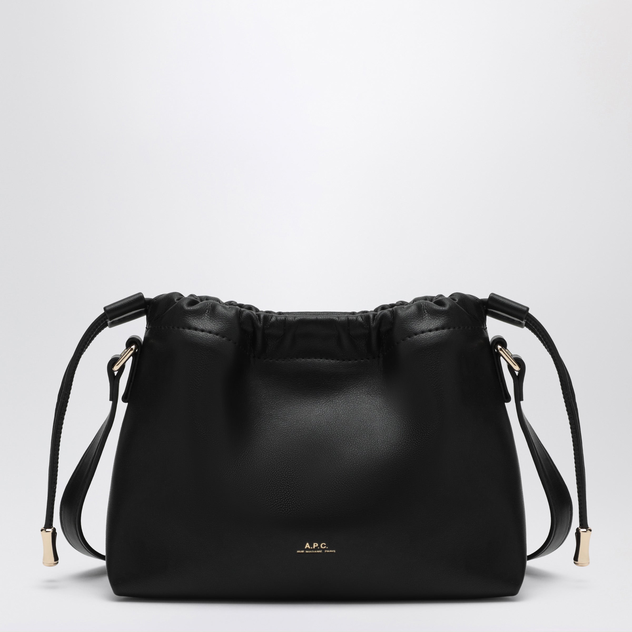 A.P.C. Black Ninon Mini Bag With Recycled Leath
