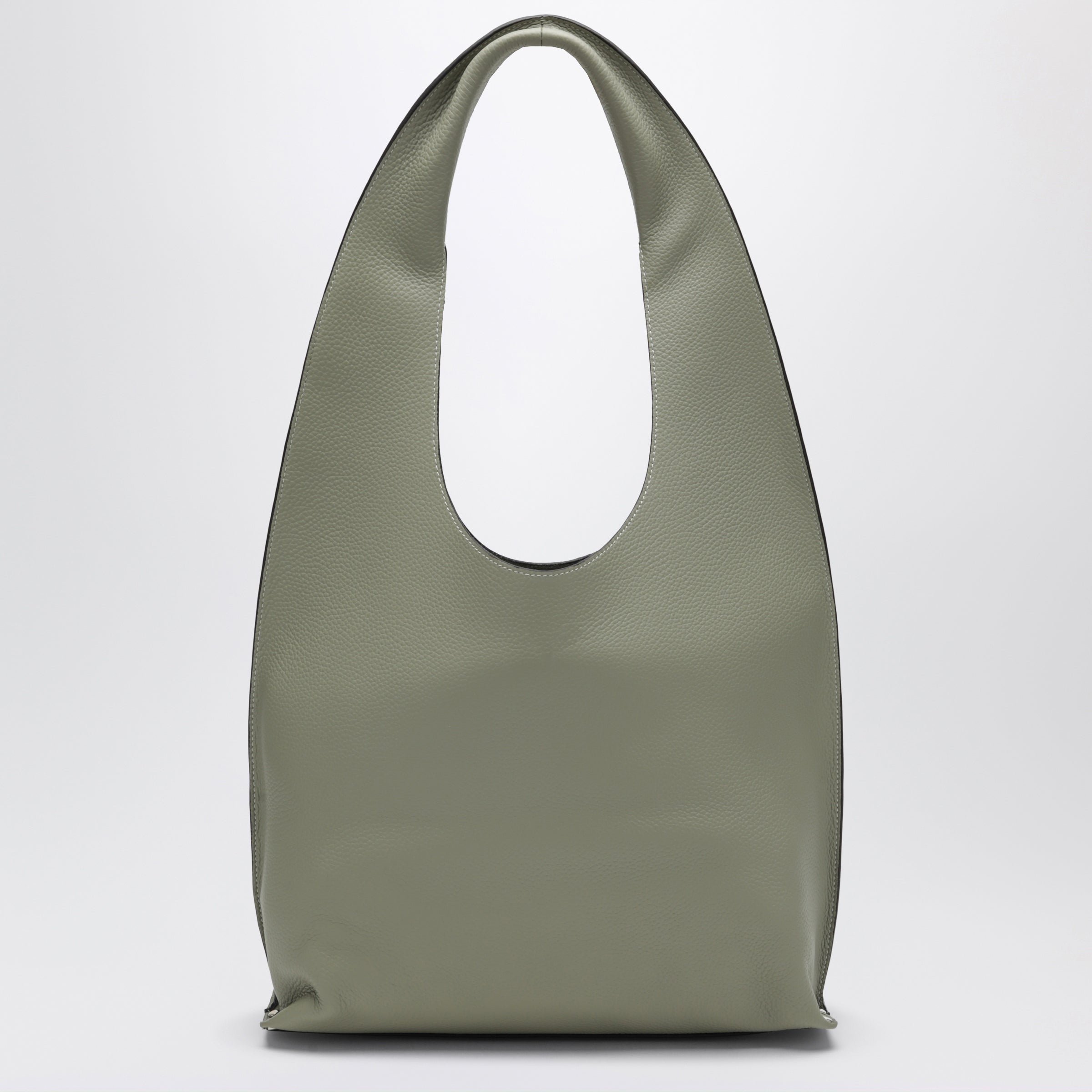 A.P.C. Pastel Green Neige Clou Leather Bag