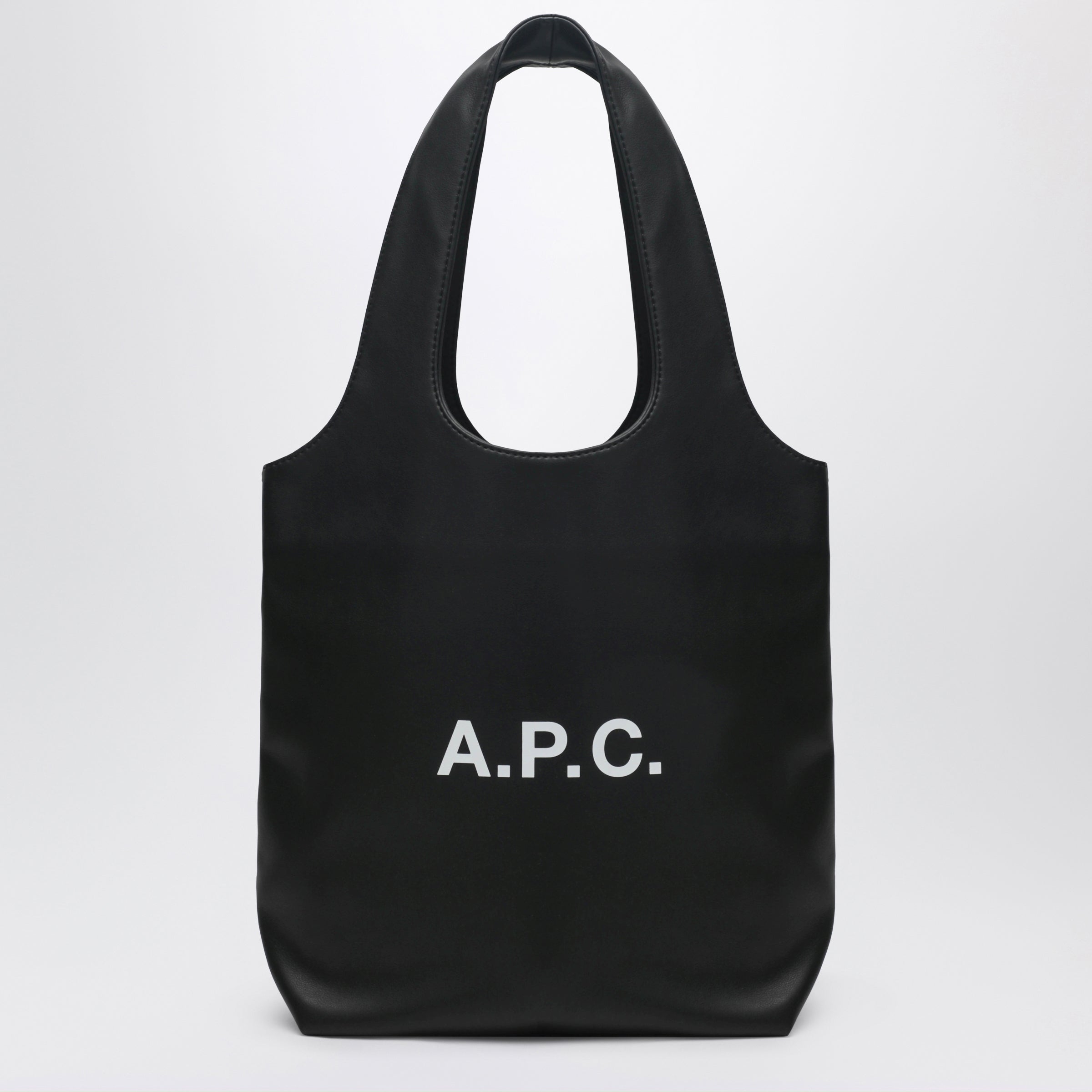 A.P.C. Small Black Ninon Tote Bag