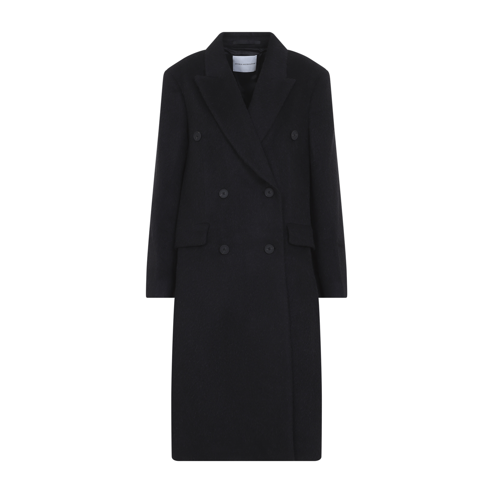 Studio nicholson Aber Oversized Double Breasted Coat