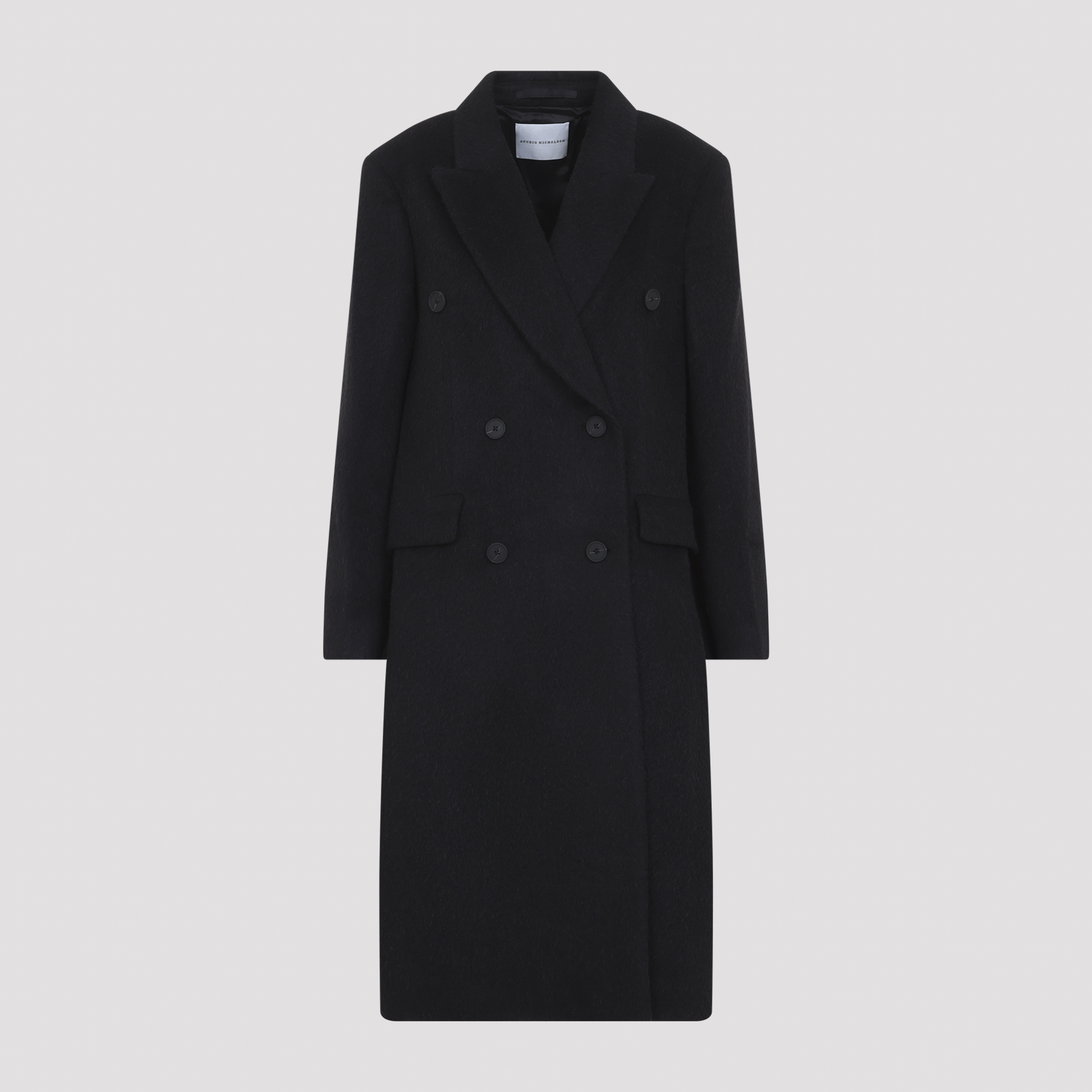 Studio nicholson Aber Oversized Double Breasted Coat