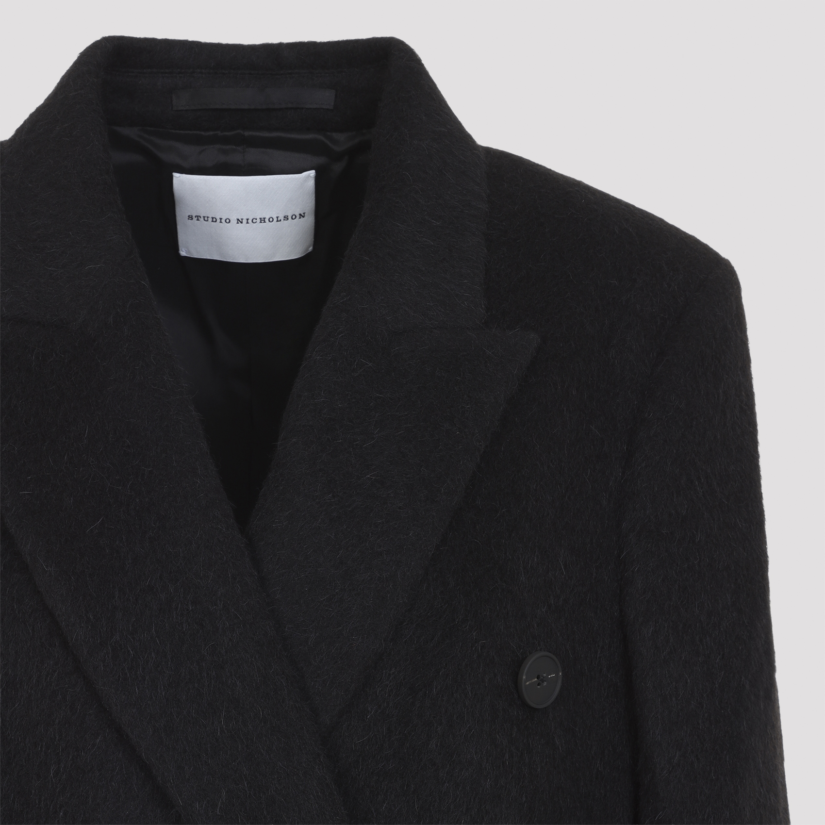 Studio nicholson Aber Oversized Double Breasted Coat